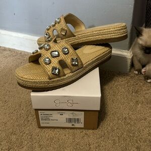 Jessica Simpson platform sandals